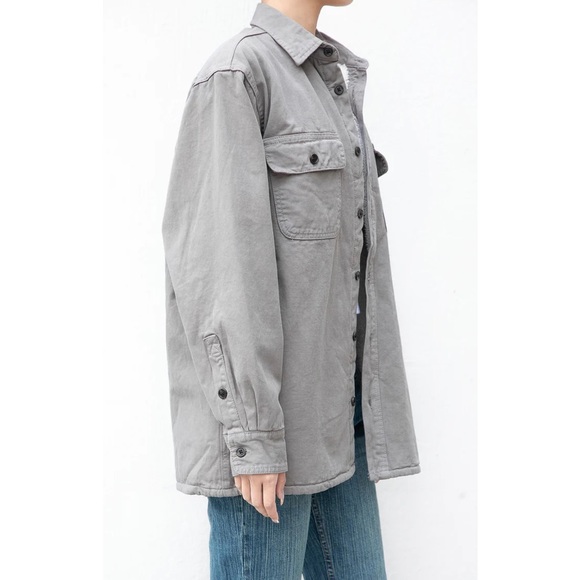 Brandy melville gray fabianne fur jacket - Picture 3 of 6